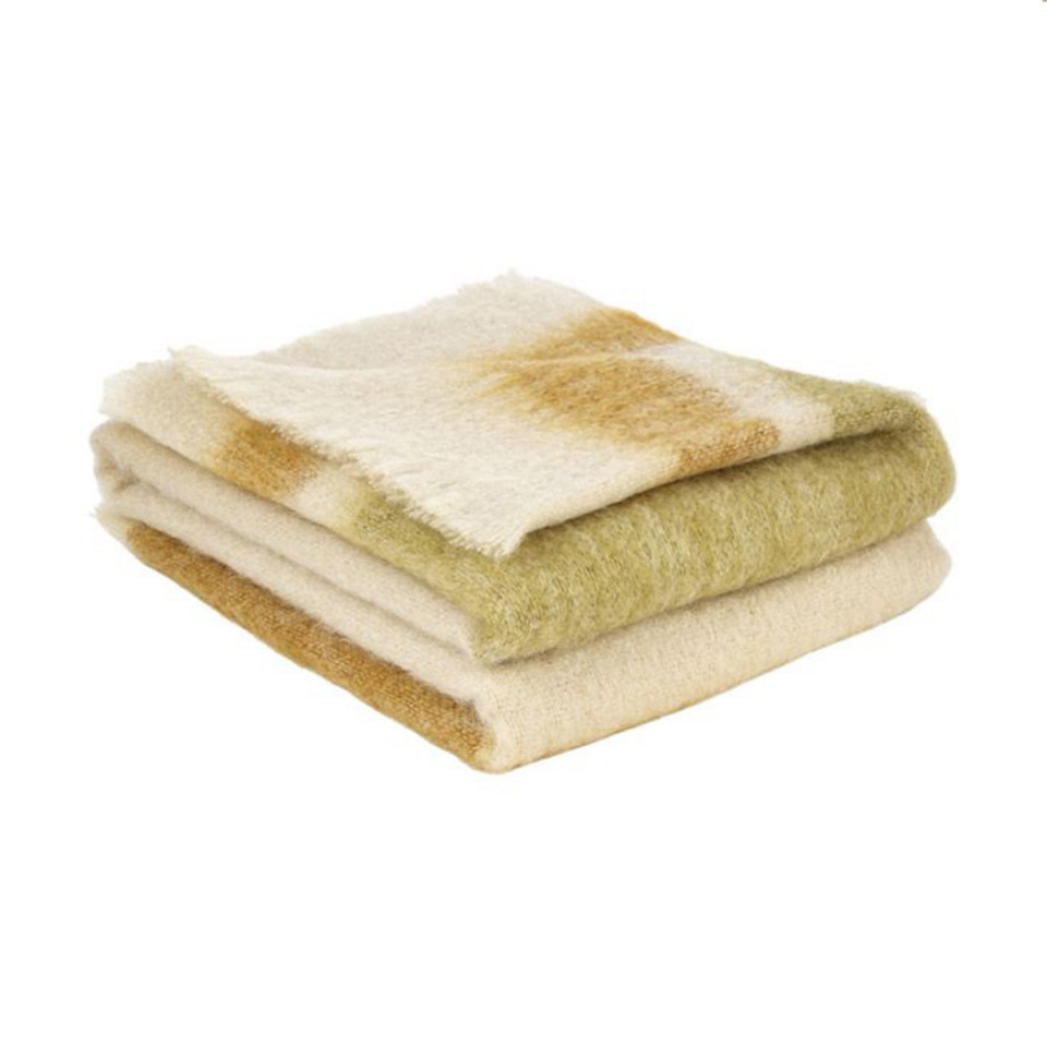 Plaid 100% Mohair Dessins