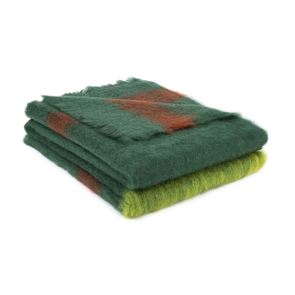 Plaid 100% Mohair Dessins