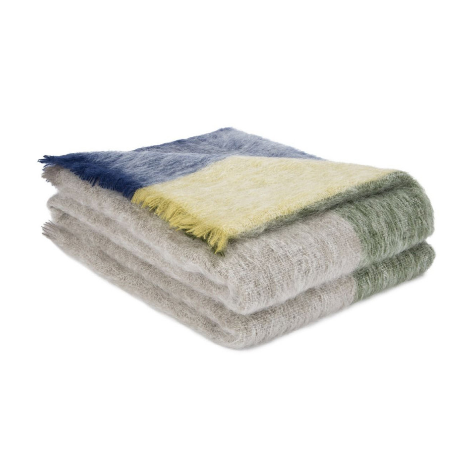 Plaid 100% Mohair Dessins