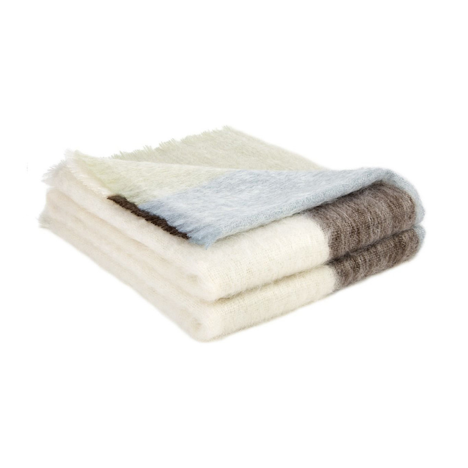Plaid 100% Mohair Dessins
