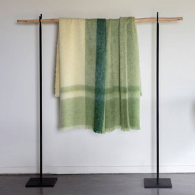 Plaid 100% Mohair Dessins