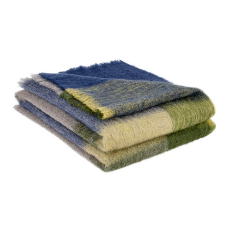 Plaid 100% Mohair Dessins