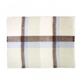 Plaid 100% Mohair Dessins