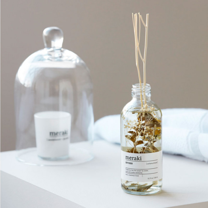 Diffuseur Parfum d'Ambiance Verbena Drizzle 240ml Meraki