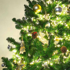 Guirlande Folle Luciole fil métal doré 3 mètres 300 Leds - IMPRESSION LIN