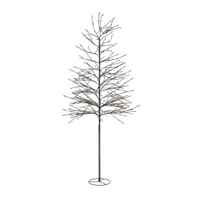 Sapin Lumineux Effet Enneigé ALEX 480 Leds - Taille 210cm Slim - SIRIUS