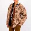 Veste bouclette fermeture bouton Dakota