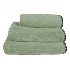 Serviette de bain ISSEY en Coton Couleur:Amande Dimensions:30 x 50