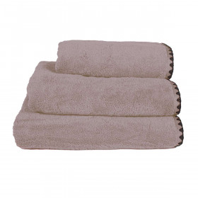 Serviette de bain ISSEY en Coton Couleur:Pétale Dimensions:30 x 50