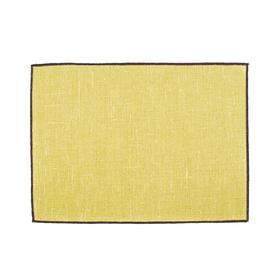 Set de Table BORGO en Lin Enduit - 35x48 - HARMONY HAOMY