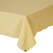 Nappe de Table PIANA II à Petits Carreaux en Lin Lavé et Coton