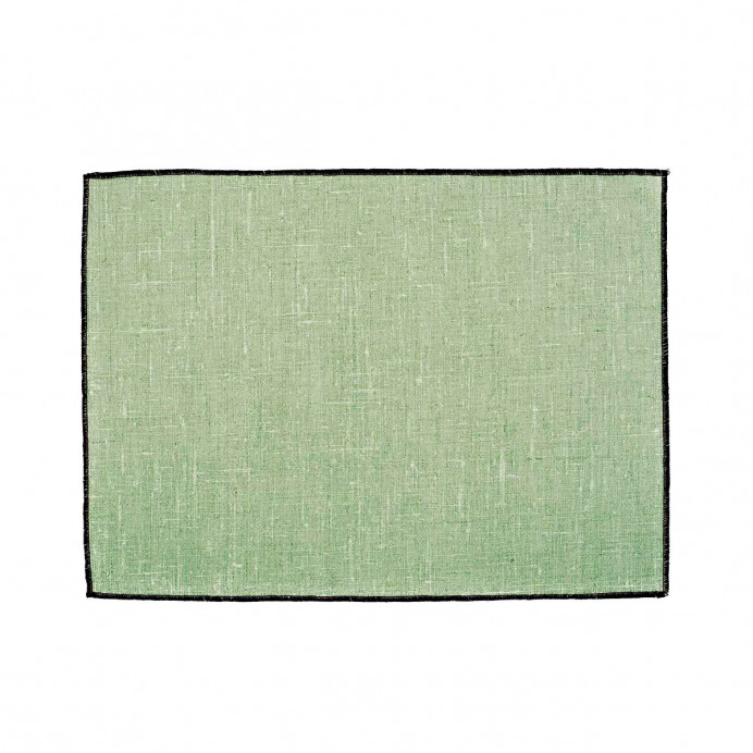Harmony Textile - Haomy Set de Table BORGO en Lin Enduit - 35X48