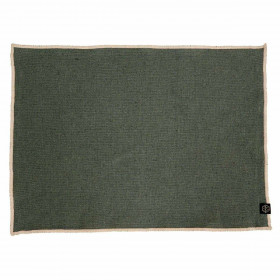 Set de Table en Lin et Coton CORTE - 35X45 kaki