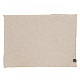 Set de Table en Lin et Coton CORTE - 35X45 naturel