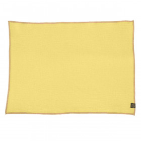 Set de Table en Lin et Coton CORTE - 35X45 paille