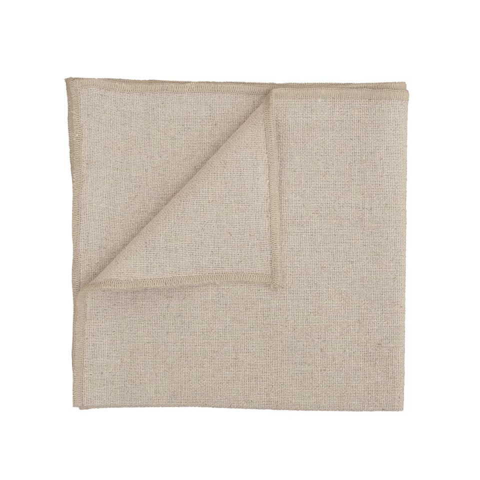 Serviette de Table en Lin et Coton CORTE - 40X40 naturel