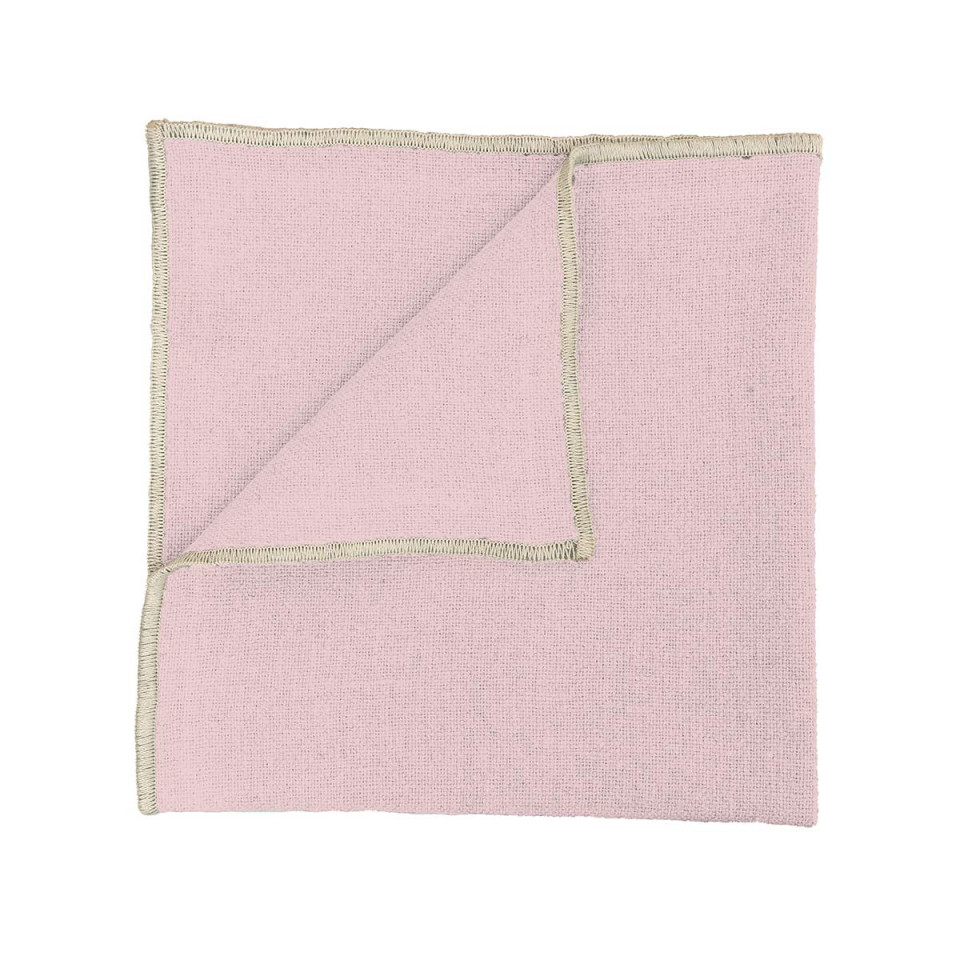 Serviette de Table en Lin et Coton CORTE - 40X40 pétale