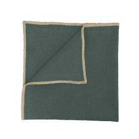 Serviette de Table en Lin et Coton CORTE - 40X40 pigeon