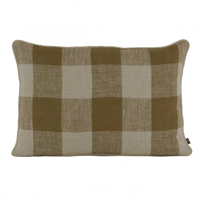 Harmony Textile - Haomy Housse de Coussin PALMA en Lin