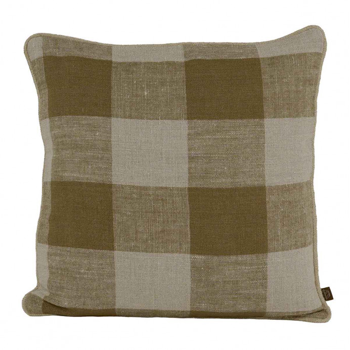 Harmony Textile - Haomy Housse de Coussin PALMA en Lin