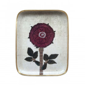 Demi Plateau PIVOINE en Aluminium Emaillé