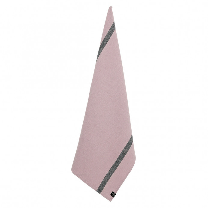 Harmony Textile - Haomy - Torchon Lin et Coton Bande Noire COME