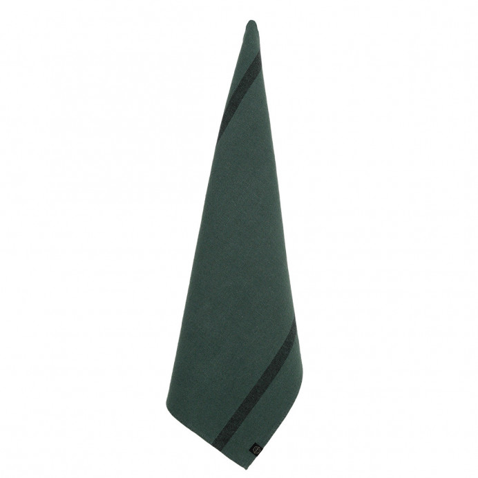 Harmony Textile - Haomy - Torchon Lin et Coton Bande Noire COME