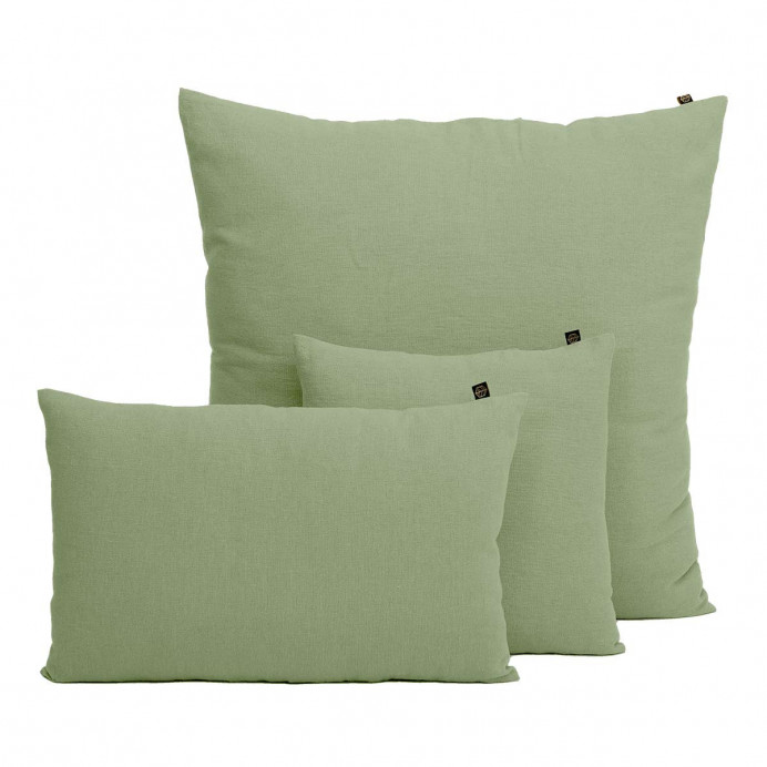 Housse de Coussin Uni Lin et Coton FIGARI  
