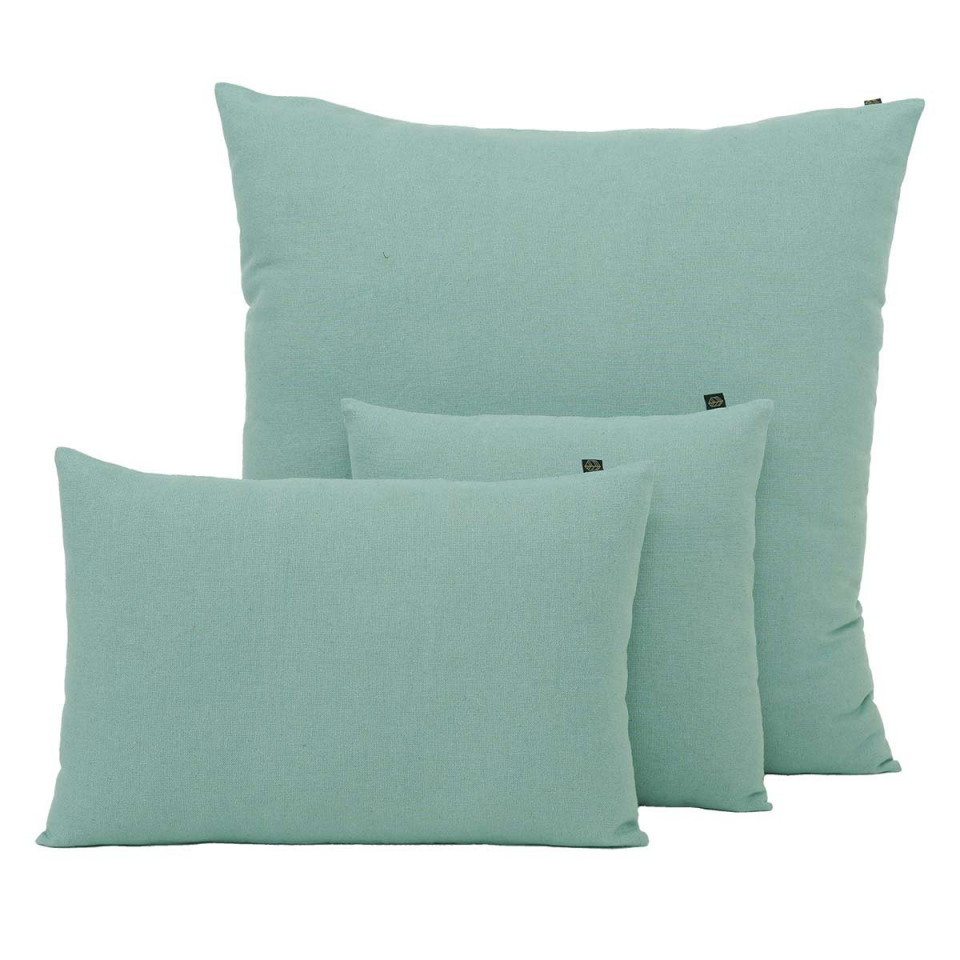 Housse de Coussin Uni Lin et Coton FIGARI  