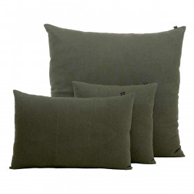 Housse de Coussin Uni Lin et Coton FIGARI  