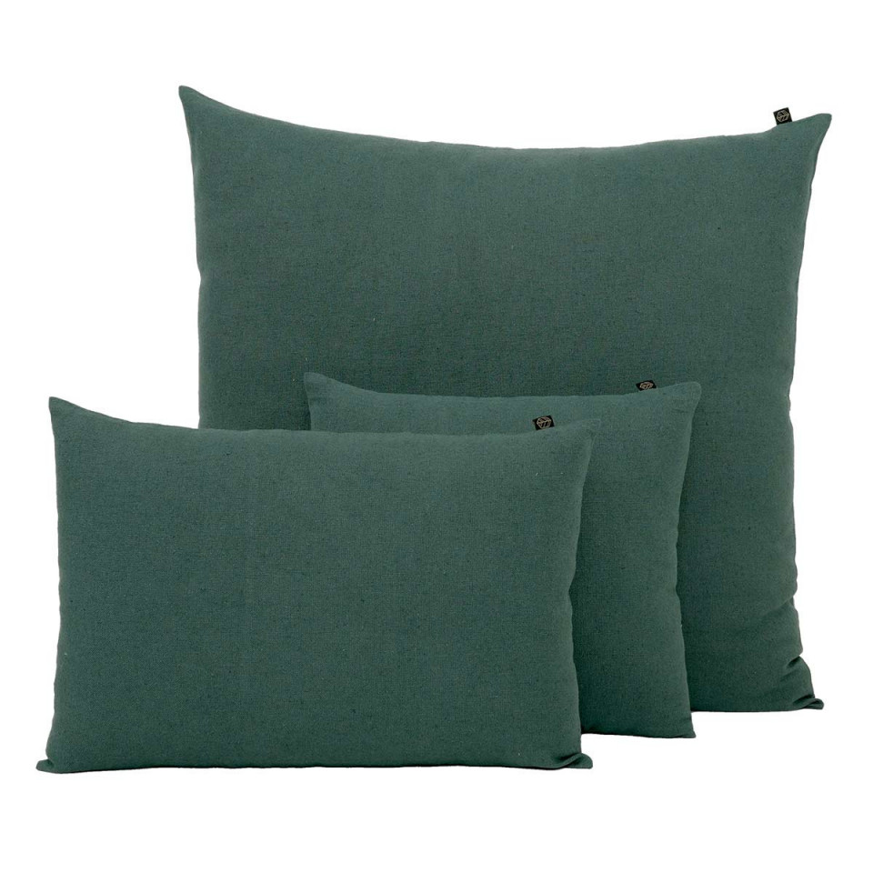 Housse de Coussin Uni Lin et Coton FIGARI  