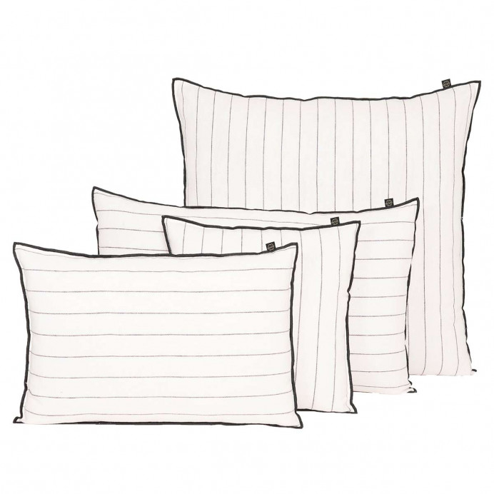 Housse de Coussin en Lin Lavé et Coton CALVI II