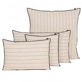 Housse de Coussin en Lin Lavé et Coton CALVI II
