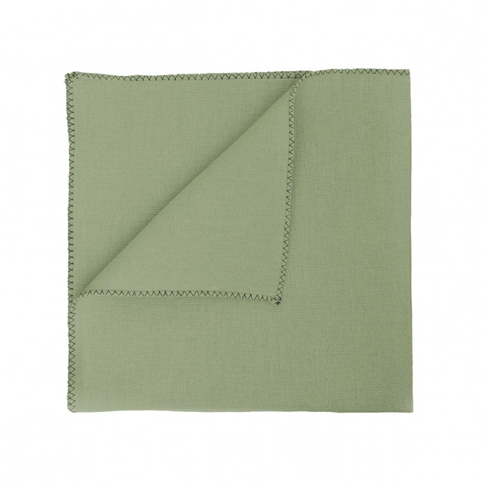 Serviette de Table Lin et Coton Point Zigzag ZILIA - Haomy