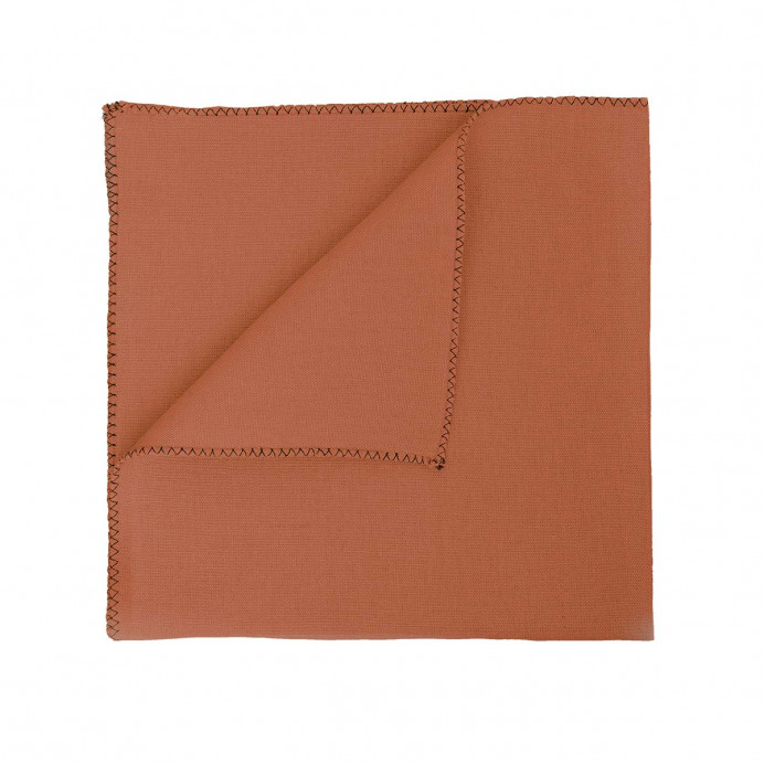 Serviette de Table Lin et Coton Point Zigzag ZILIA - Haomy