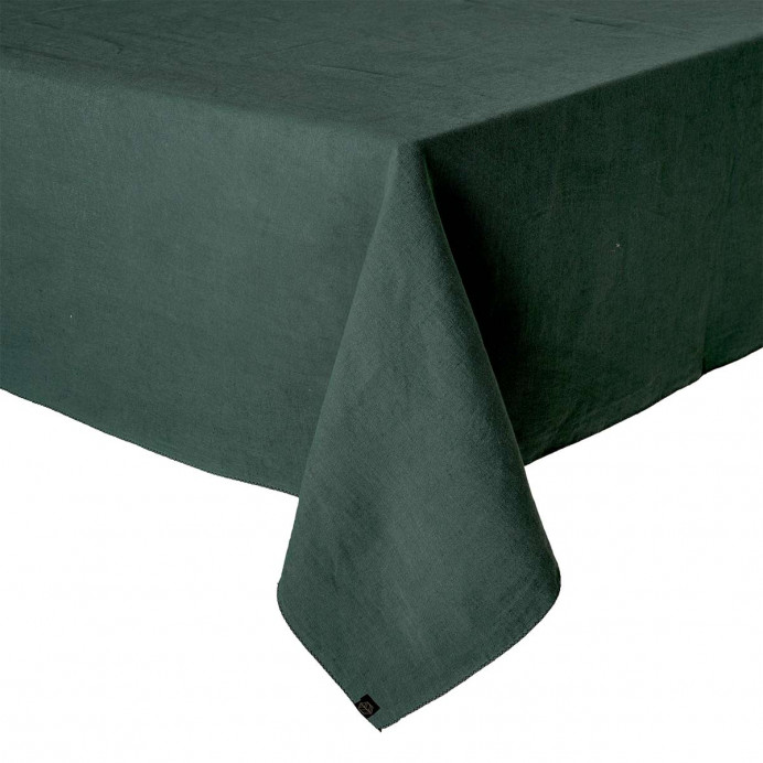 Nappe de Table en Lin Lavé et Coton Point Zigzag ZILIA - Haomy