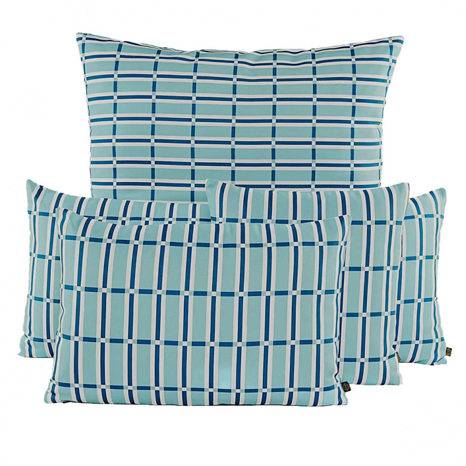 Housse de Coussin d'Extérieur Imprimé Graphique MADERA  