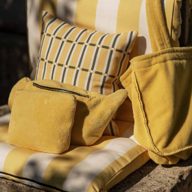 Housse de Coussin d'Extérieur Imprimé Graphique MADERA  