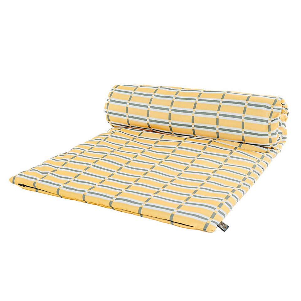 Housse de Bain de Soleil Imprimé Graphique MADERA - 70x190  