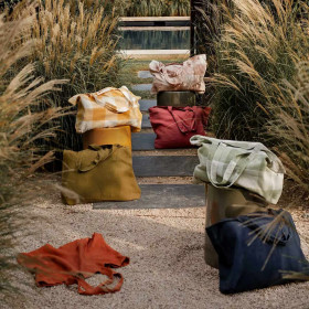Sac Cabas en Lin Lavé et Coton LUCCIANA 