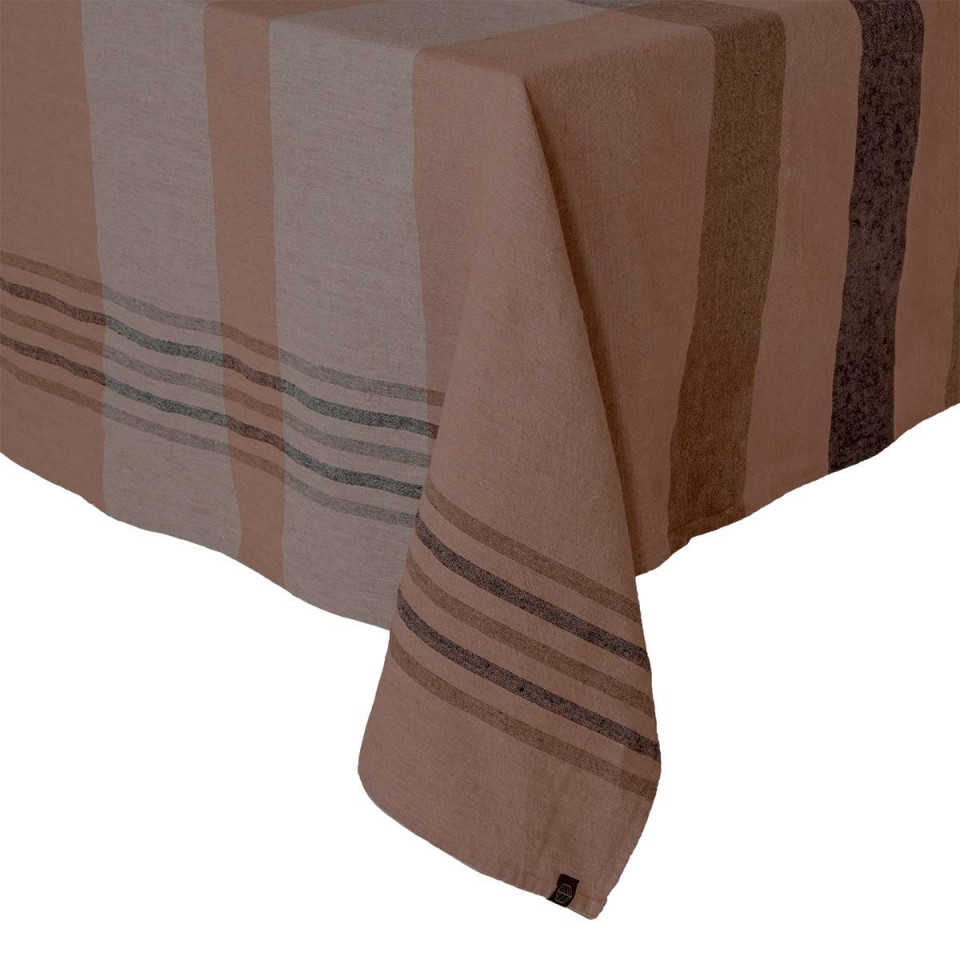 Nappe de Table en Lin et Coton à Carreaux AALBORG  