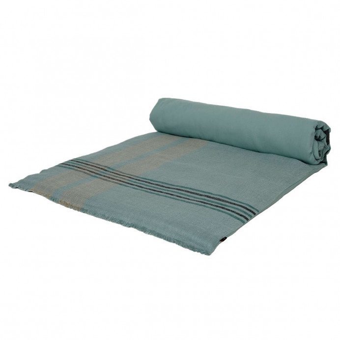 Harmony Textile - Haomy Housse d'Édredon en Lin et Coton à Carreaux...