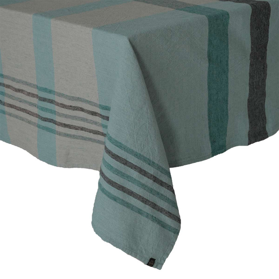 Nappe de Table en Lin et Coton à Carreaux AALBORG