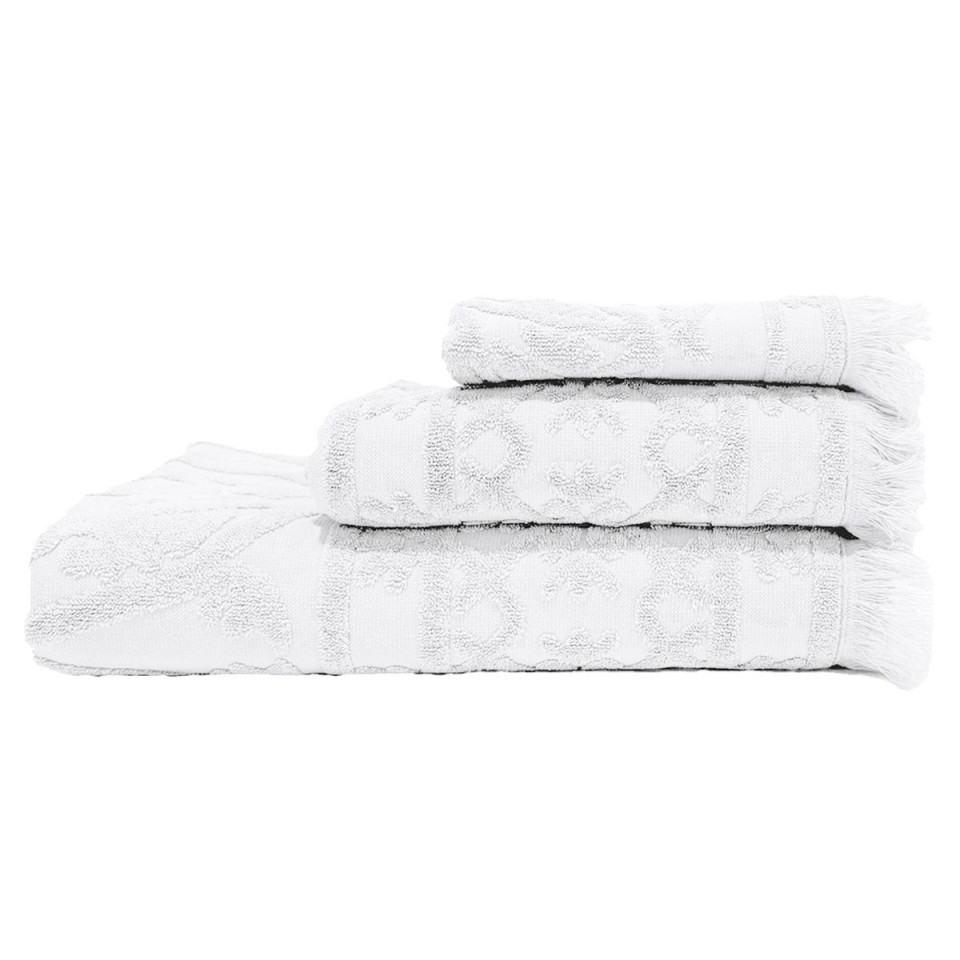 Serviette de Bain Éponge à Motifs Coton Lin UBUD  