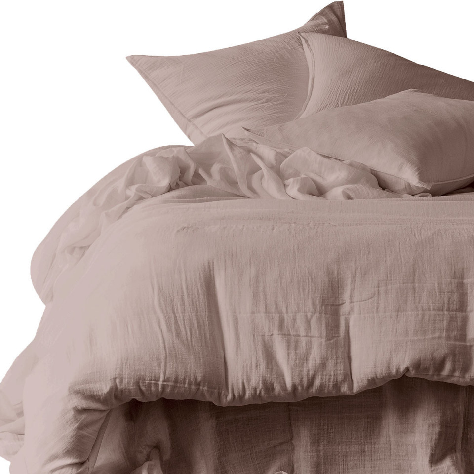 Drap Housse DILI en Double Gaze de Coton  