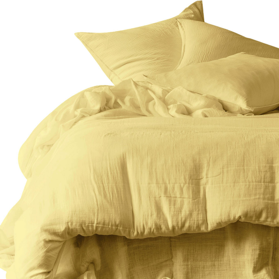 Drap Housse DILI en Double Gaze de Coton  