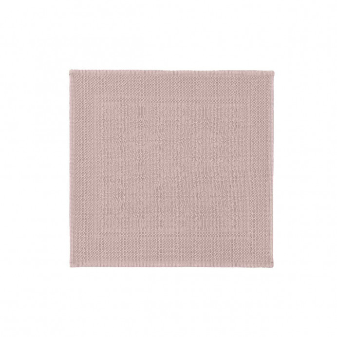Harmony Textile - Haomy Tapis de Bain carré KYMI - 60X60