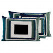 Housse de Coussin MANILLE en Coton Brodé
