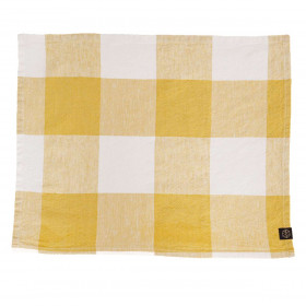 Serviettes ou Set de Table PALMA II en Lin Lavé et coton