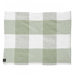Serviettes ou Set de Table PALMA II en Lin Lavé et coton